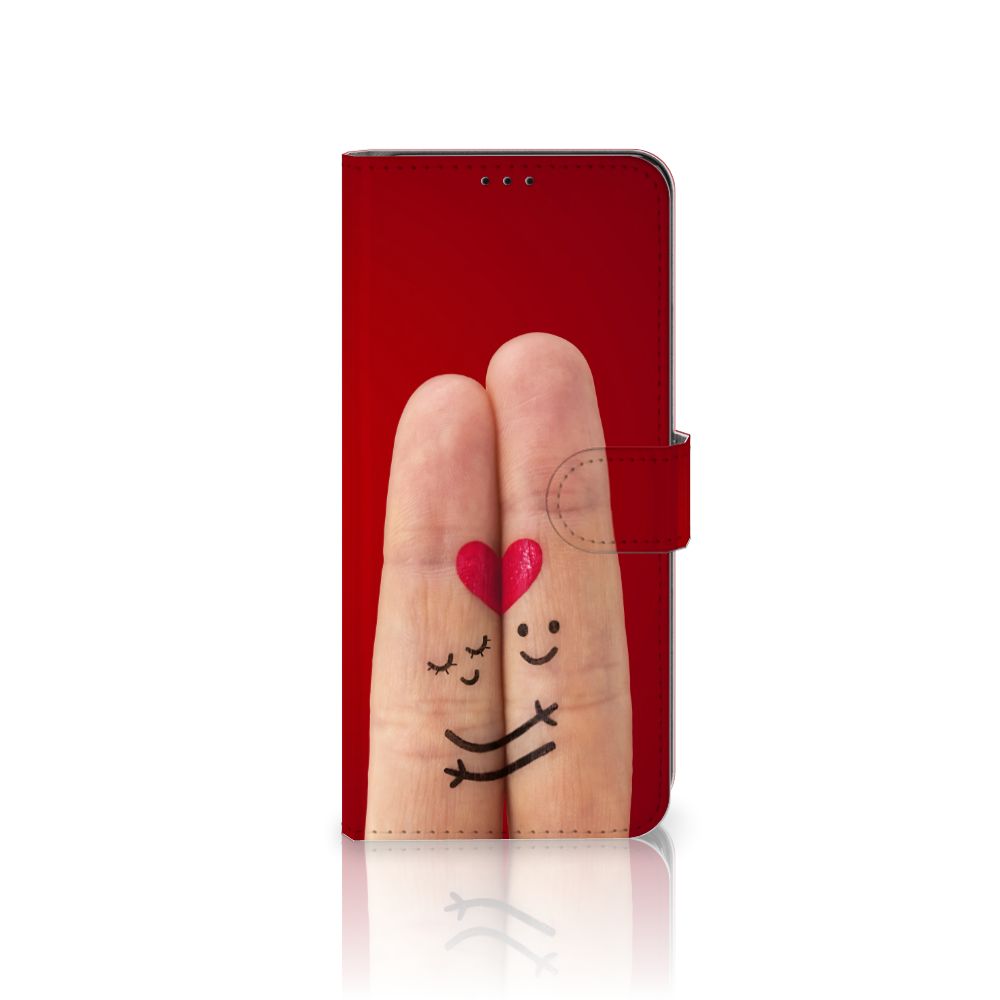Samsung Galaxy S21 Ultra Wallet Case met Pasjes Liefde - Origineel Romantisch Cadeau