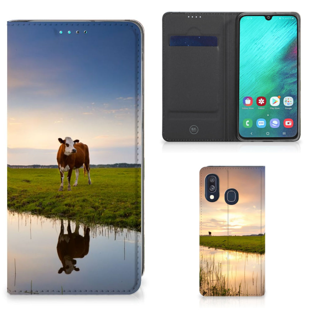 Samsung Galaxy A40 Hoesje maken Koe