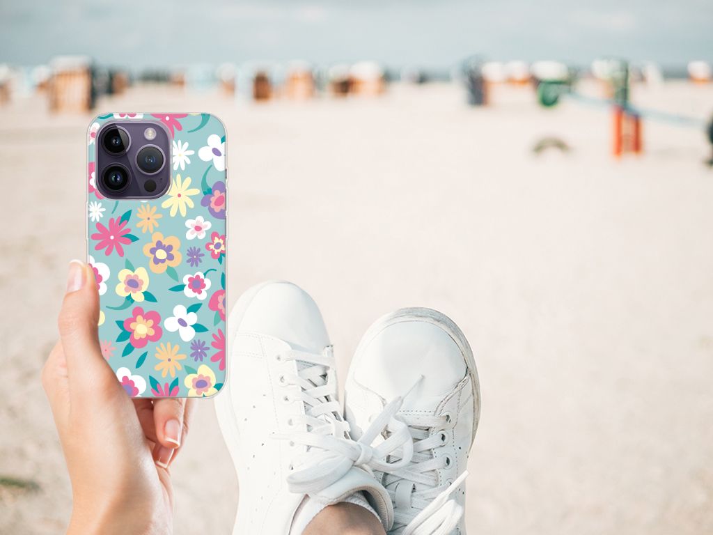Apple iPhone 14 Pro TPU Case Flower Power B2C Telecom