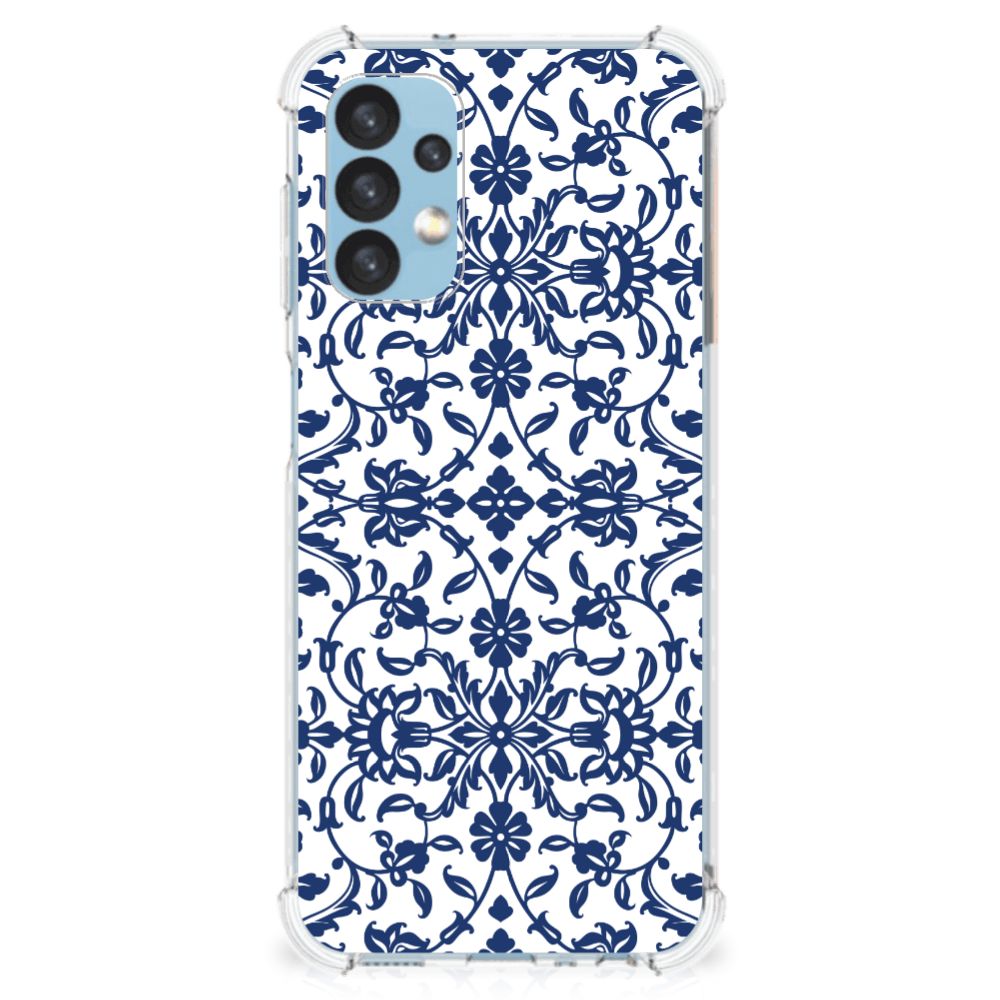 Samsung Galaxy A13 (4G) Case Flower Blue B2C Telecom