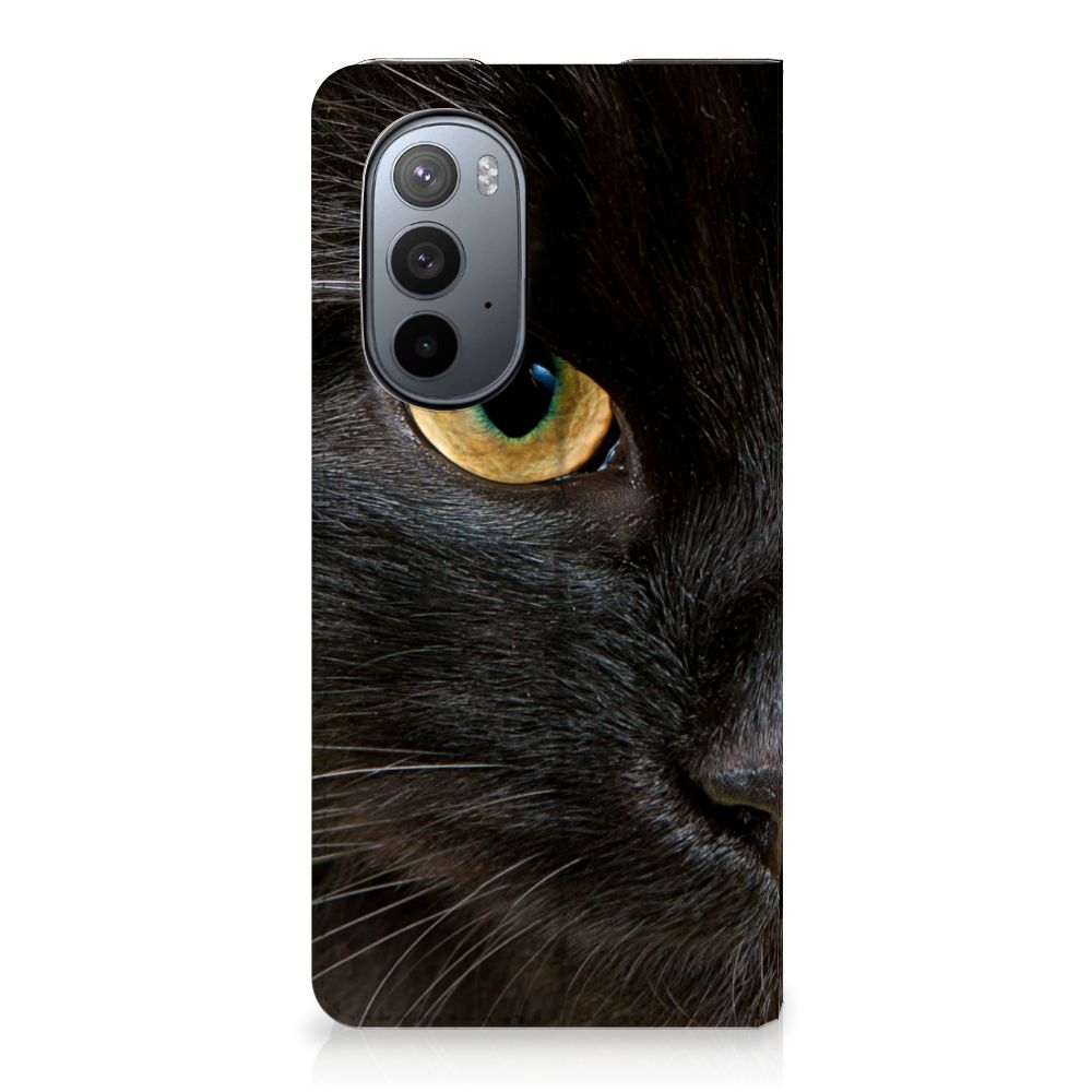 Motorola Edge 30 Pro Hoesje maken Zwarte Kat - B2C Telecom