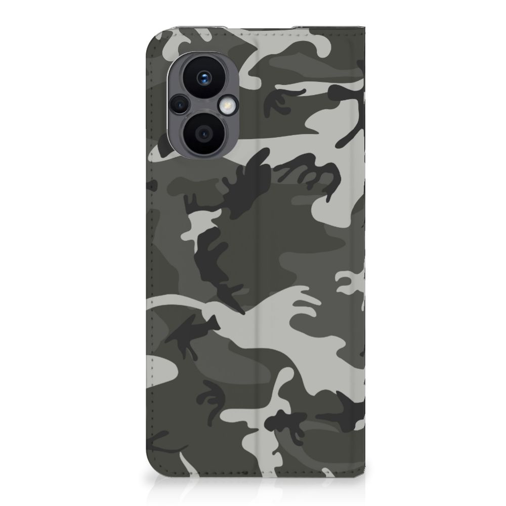 OPPO Reno8 Lite Hoesje met Magneet Army Light - B2C Telecom