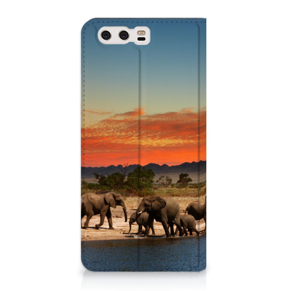 Huawei P10 Plus Hoesje maken Olifanten