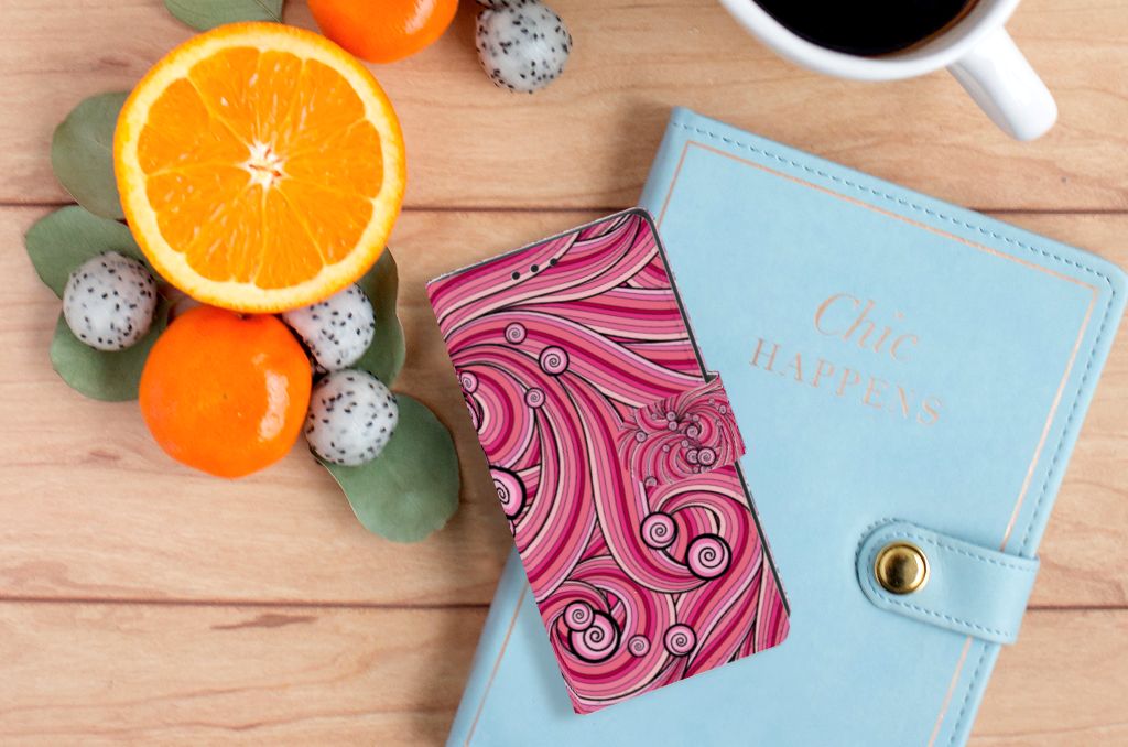 Sony Xperia XA1 Hoesje Swirl Pink