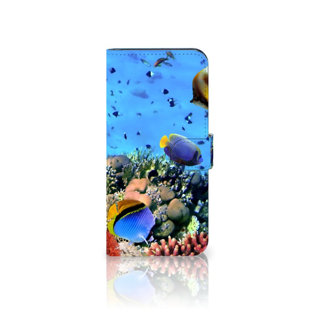 Motorola Moto E13 4G Telefoonhoesje met Pasjes Vissen