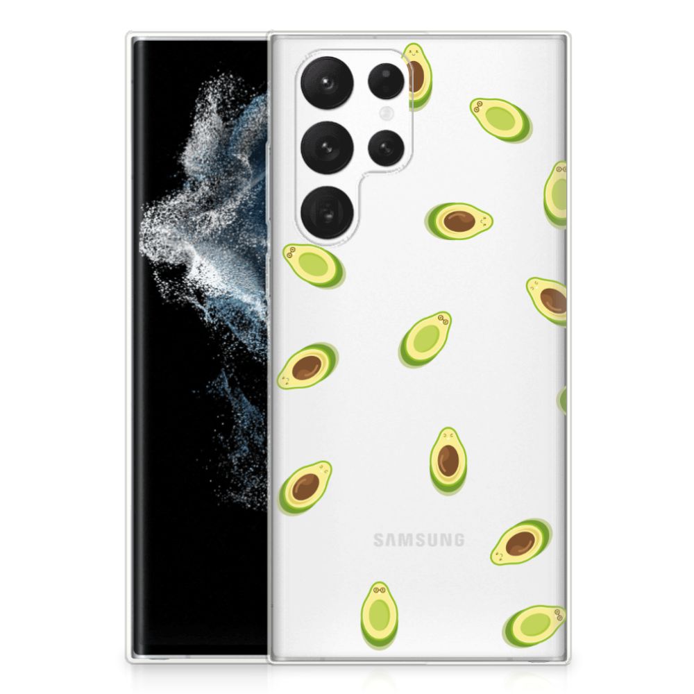 Samsung Galaxy S22 Ultra Siliconen Case Avocado B2C Telecom