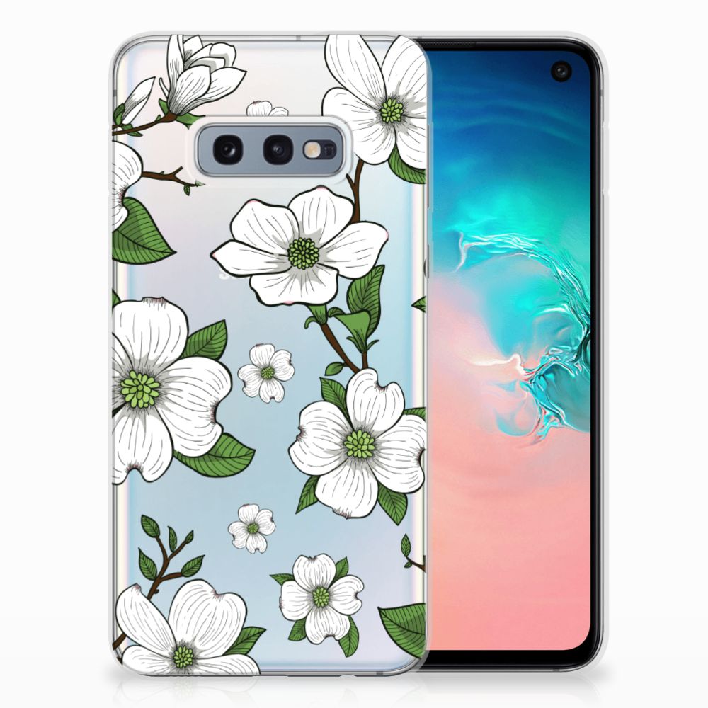 Samsung Galaxy S10e TPU Case Dogwood Flowers