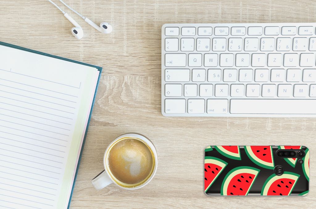 Motorola Moto G8 Power Siliconen Case Watermelons B2C Telecom