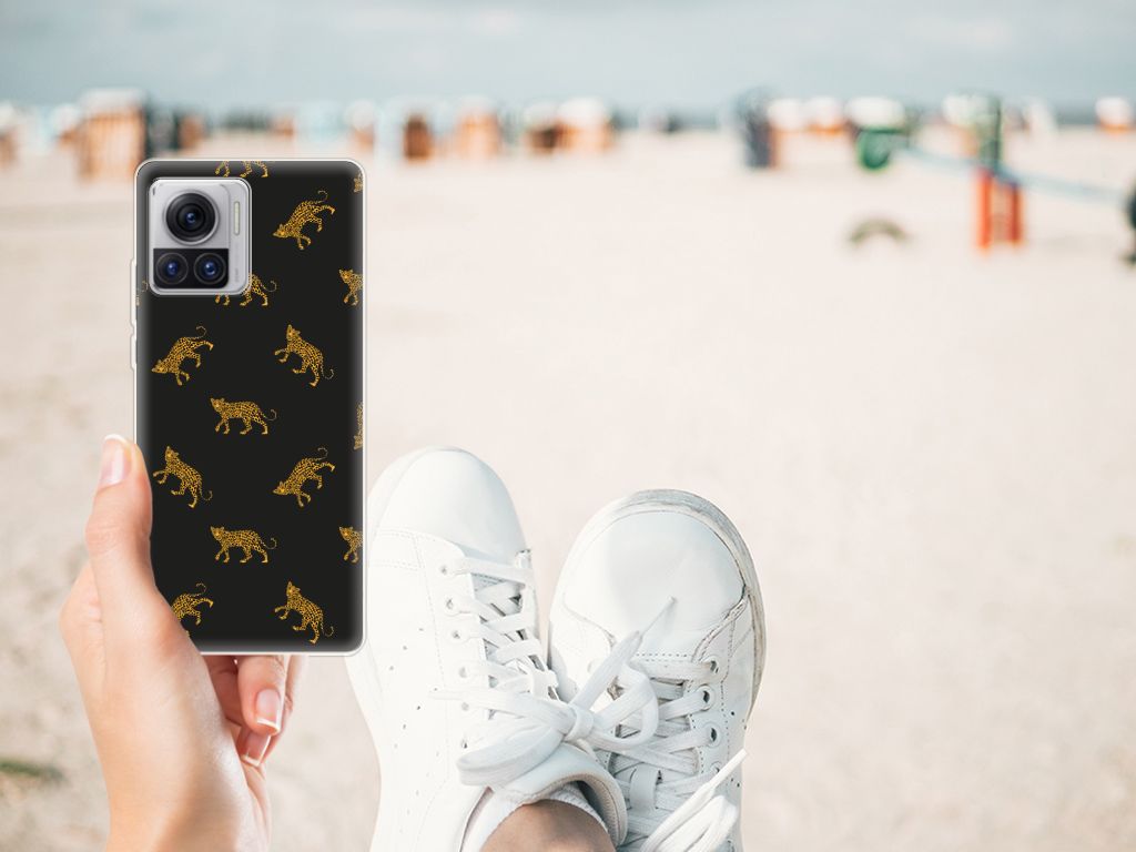 TPU Hoesje voor Motorola Moto X30 Pro Leopards B2C Telecom