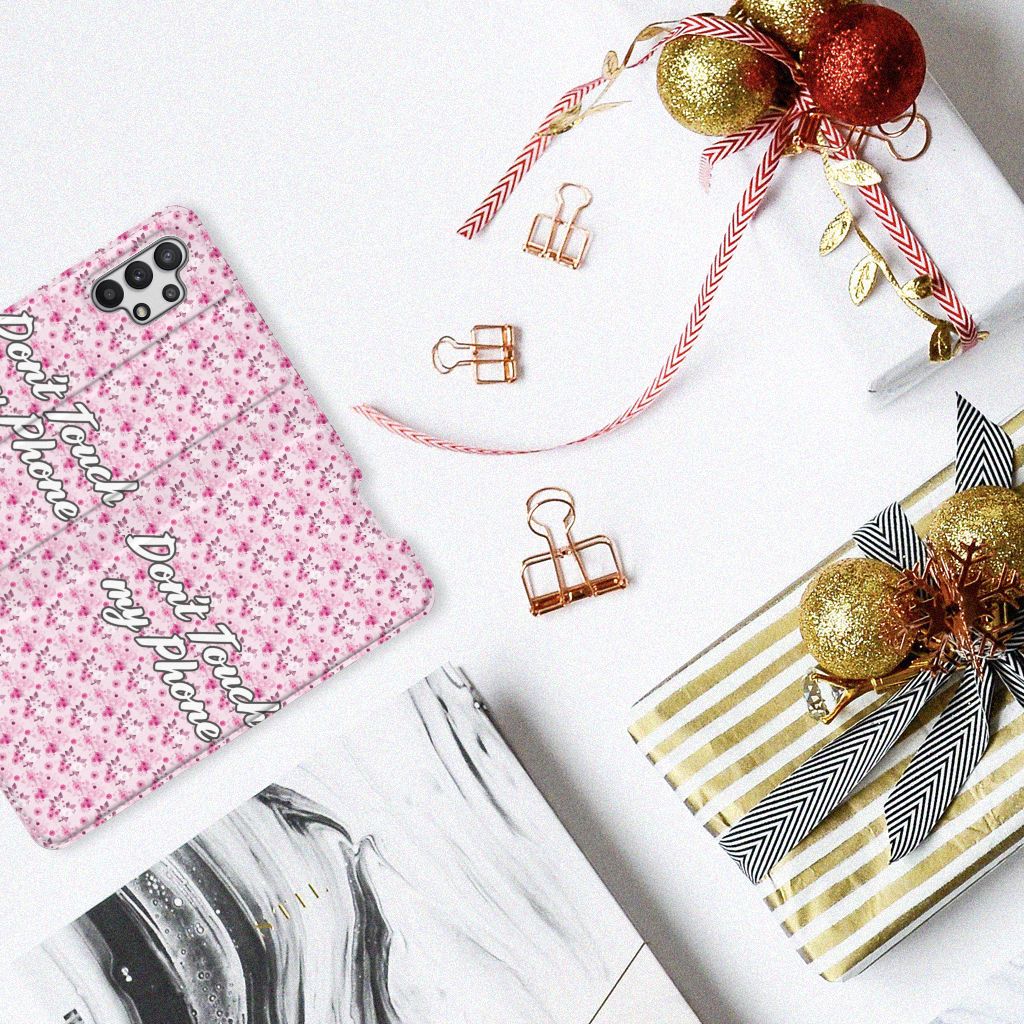 Samsung Galaxy A32 5G Design Case Flowers Pink DTMP - B2C Telecom