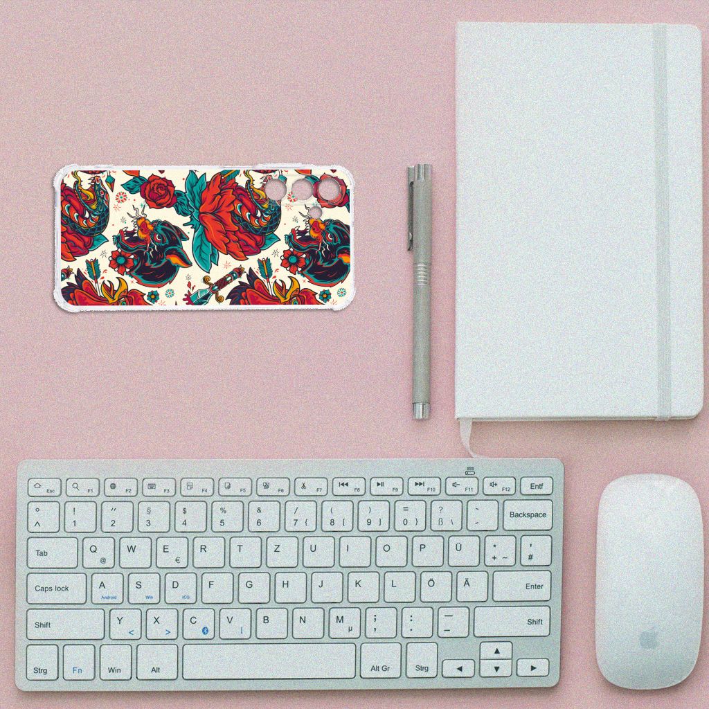 Anti-shock Hoesje met foto voor Samsung Galaxy A15 Old Skool