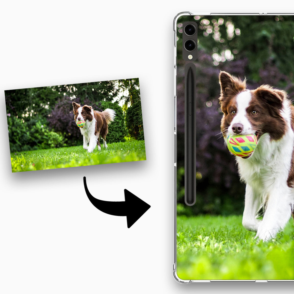 Anti-shock TPU Back Cover Hoesje Maken voor de Samsung Galaxy Tab S9 Plus