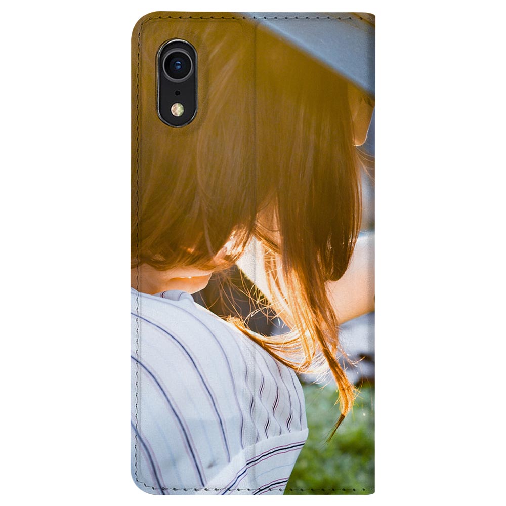 Apple iPhone Xr Stand Case Hoesje Maken met Foto