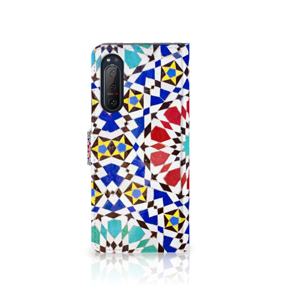 Sony Xperia 5II Bookcase Mozaïek