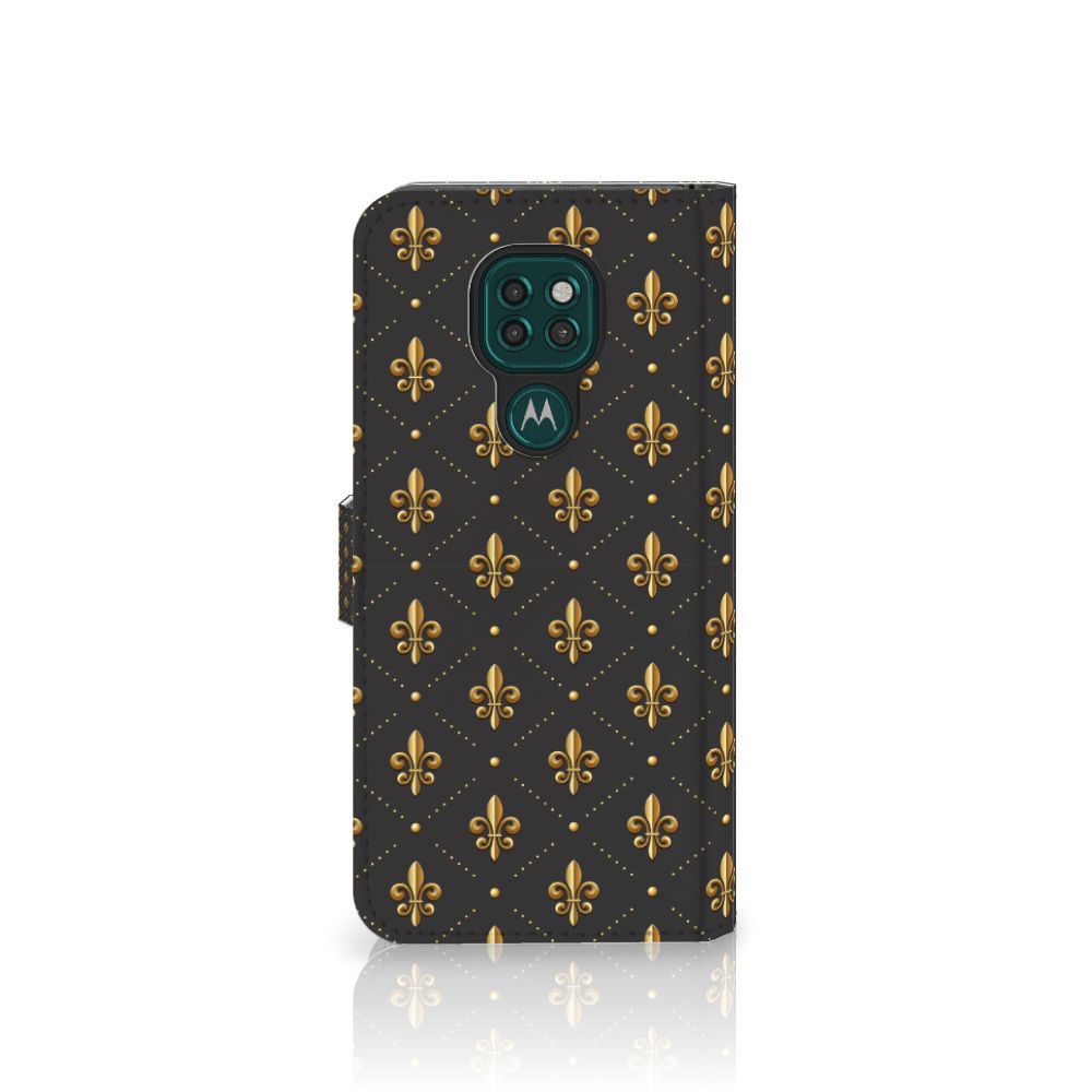 Motorola Moto G9 Play | E7 Plus Telefoon Hoesje Franse Lelie