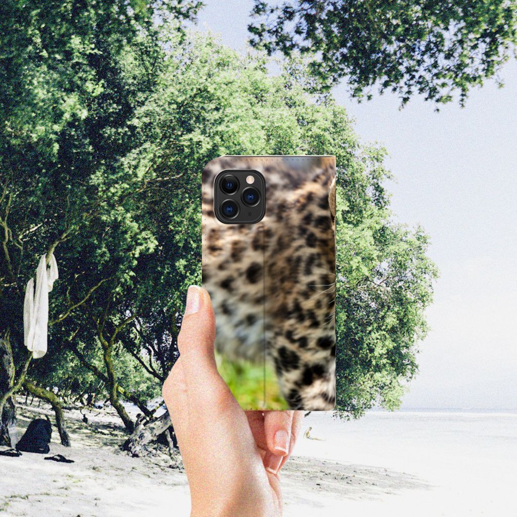 Apple iPhone 11 Pro Hoesje maken Baby Luipaard