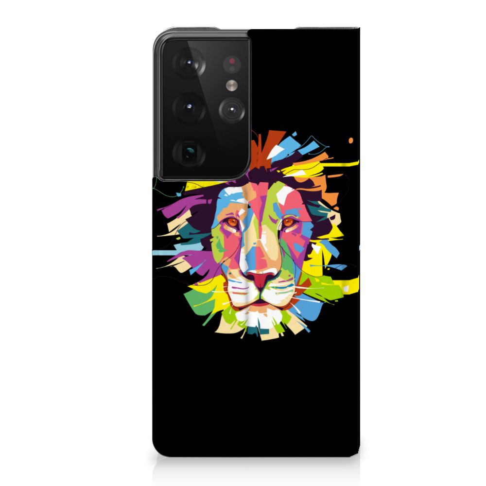 Samsung Galaxy S21 Ultra Magnet Case Lion Color - B2C Telecom