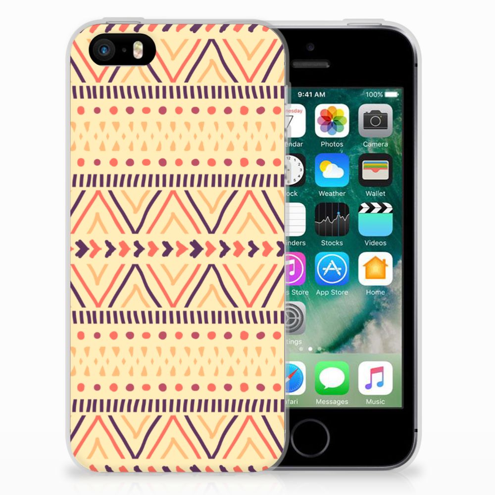 Apple iPhone SE | 5S TPU bumper Aztec Yellow