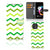 Motorola Edge 20 Lite Telefoon Hoesje Zigzag Groen