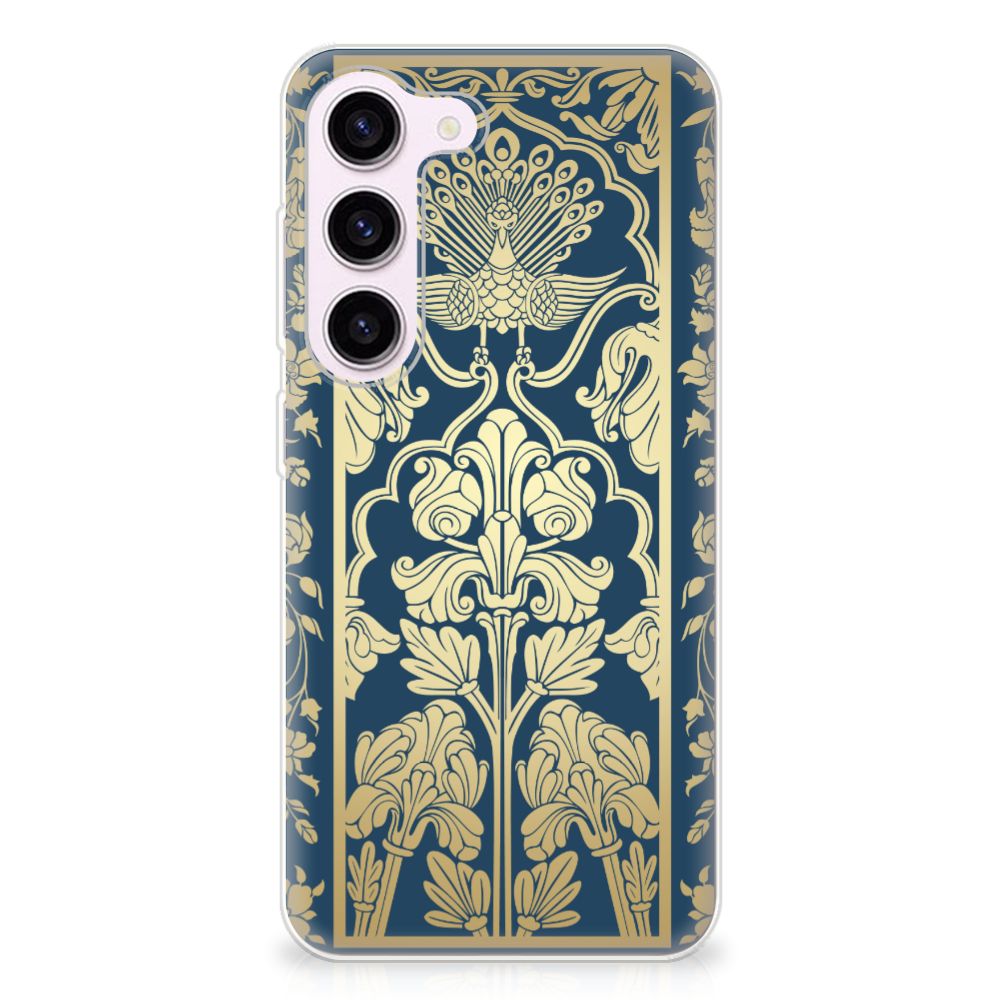 Samsung Galaxy S23 TPU Case Beige Flowers B2C Telecom