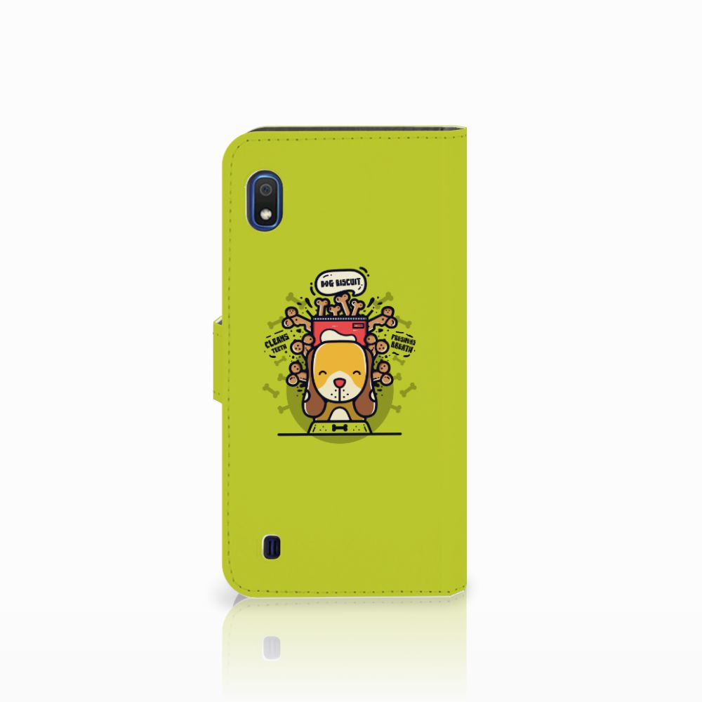Samsung Galaxy A10 Leuk Hoesje Doggy Biscuit