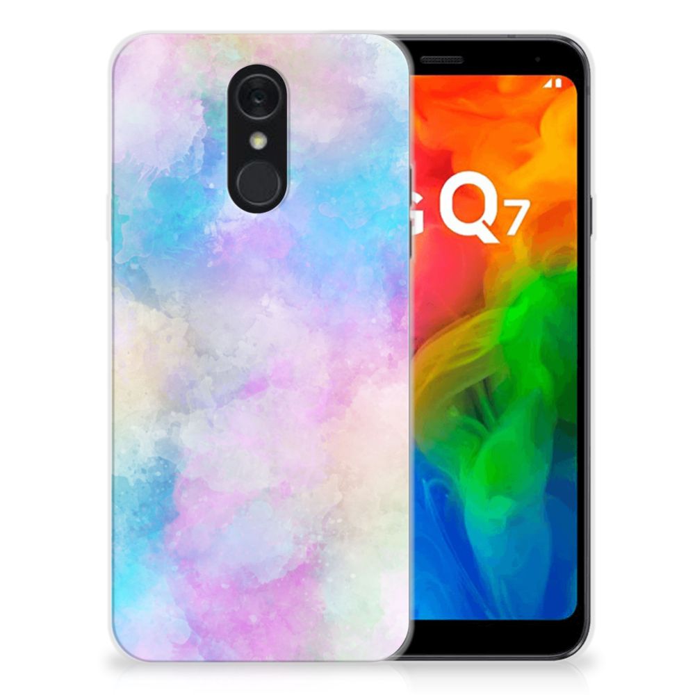 Hoesje maken LG Q7 Watercolor Light