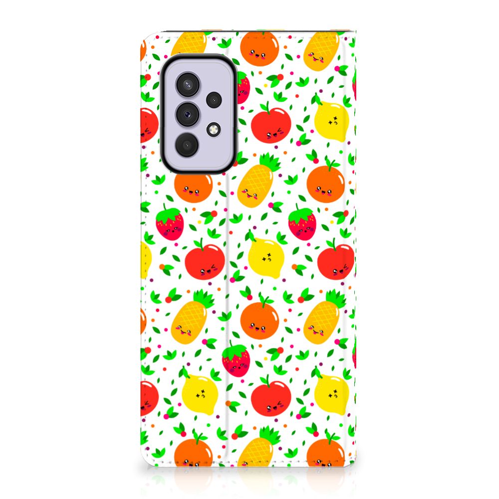 Samsung Galaxy A33 5G Flip Style Cover Fruits - B2C Telecom