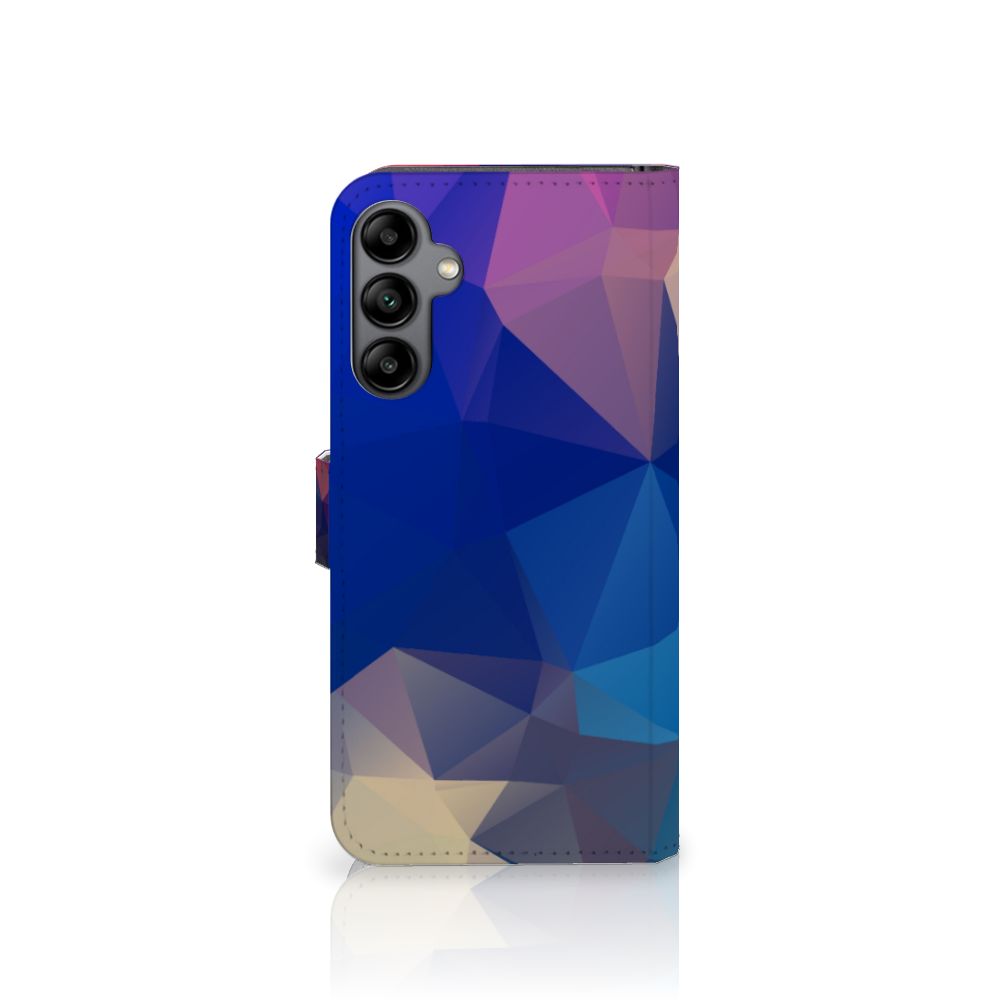 Samsung Galaxy A34 Book Case Polygon Dark