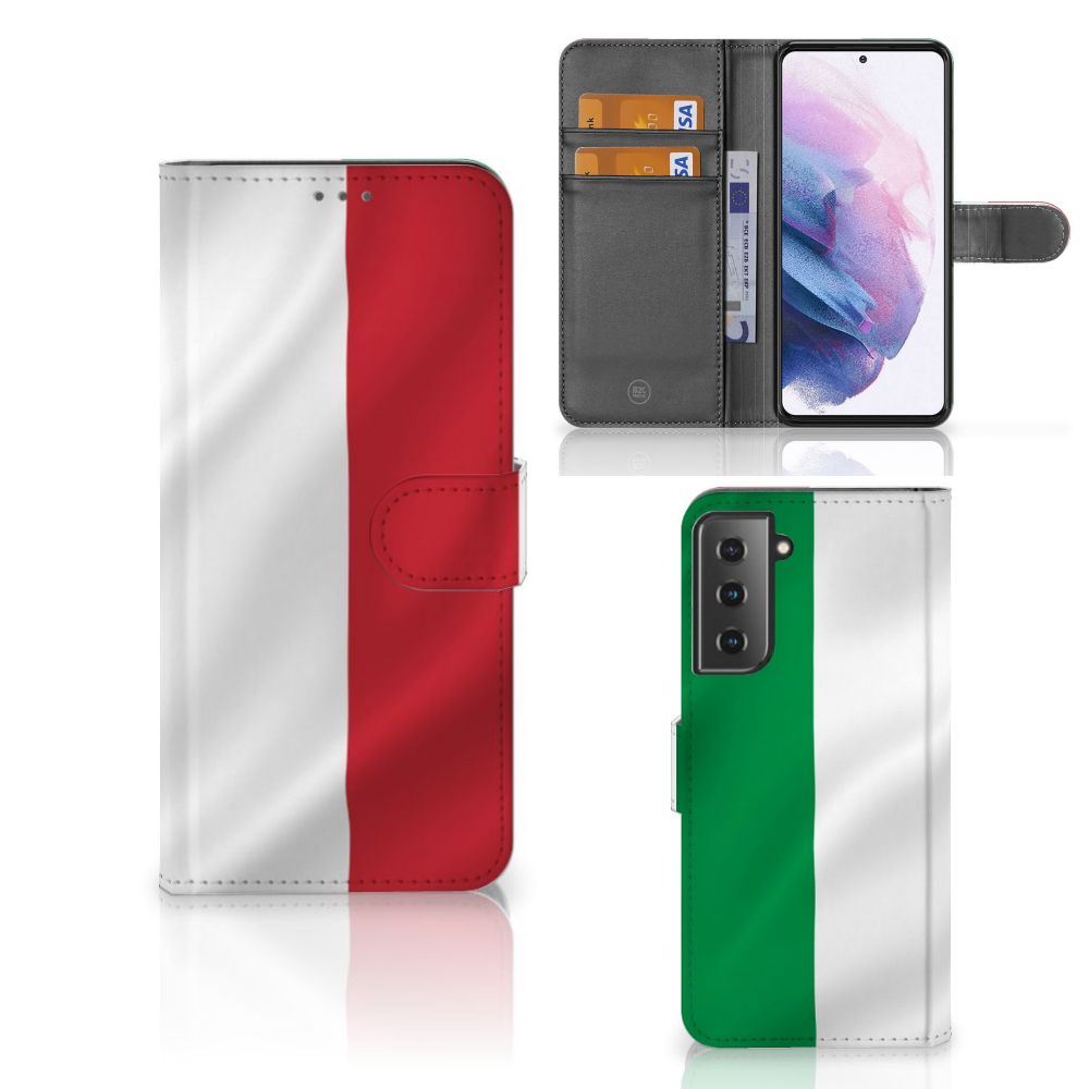 Samsung Galaxy S21 Plus Bookstyle Case Italië