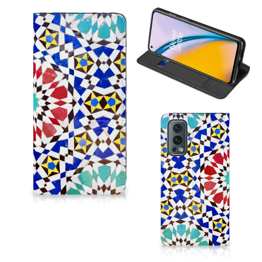 OnePlus Nord 2 5G Standcase Mozaïek