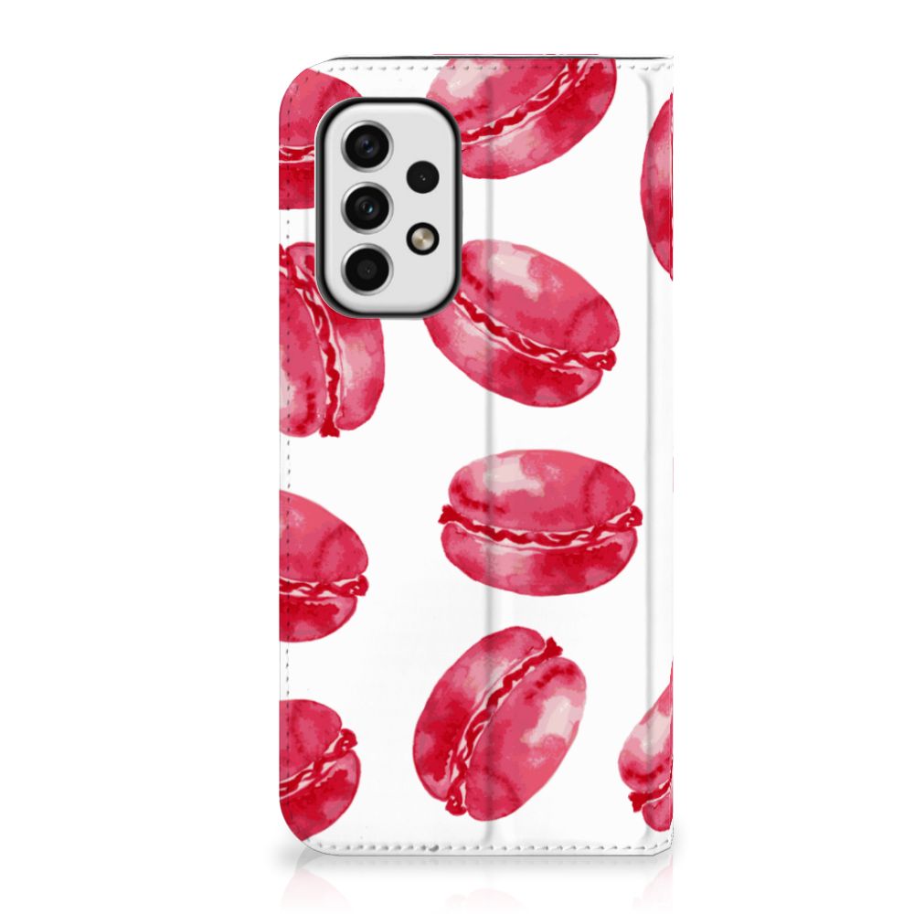 Samsung Galaxy A23 Flip Style Cover Pink Macarons - B2C Telecom