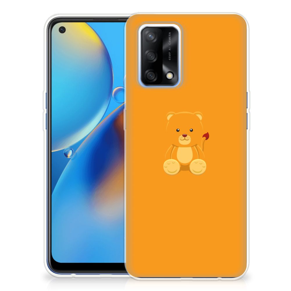 OPPO A74 4G Telefoonhoesje met Naam Baby Beer B2C Telecom