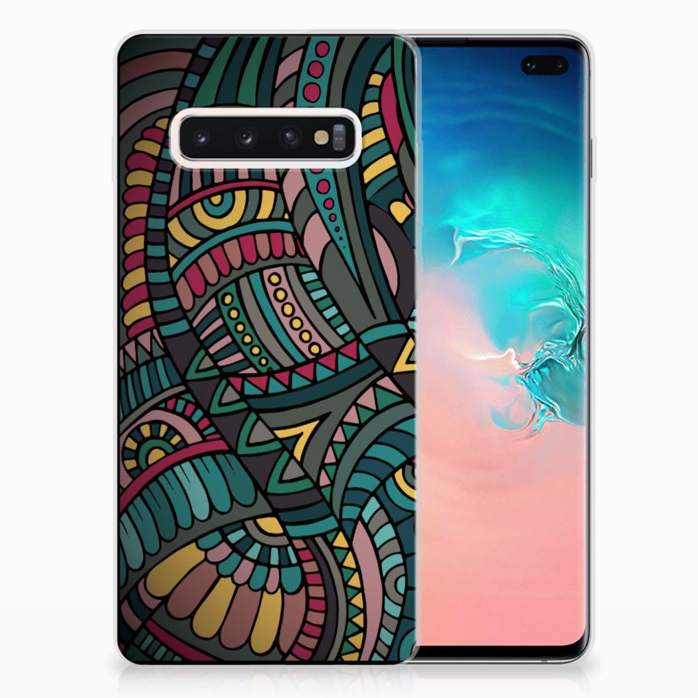 Samsung Galaxy S10 Plus TPU bumper Aztec