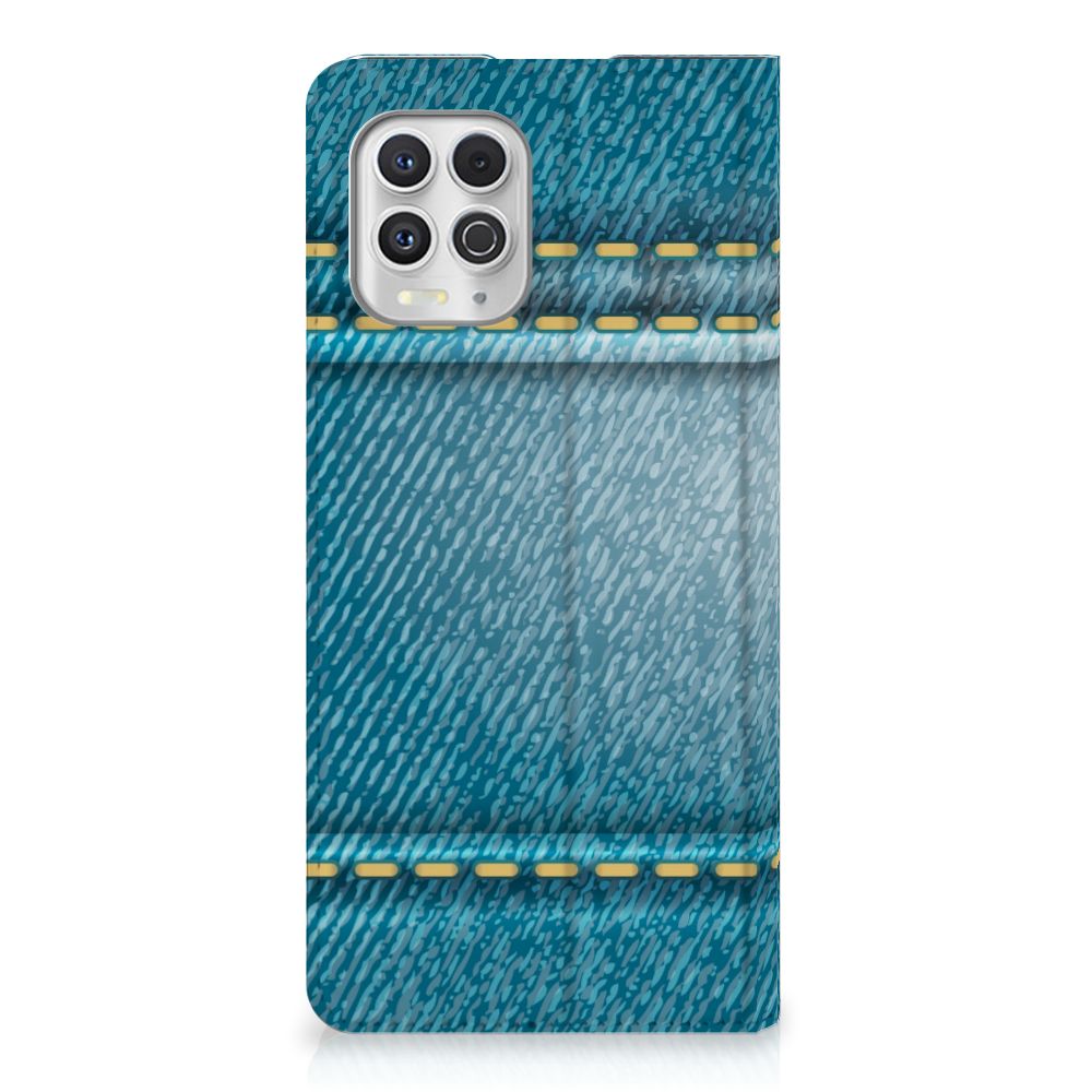 Motorola Moto G100 Hippe Standcase Jeans - B2C Telecom