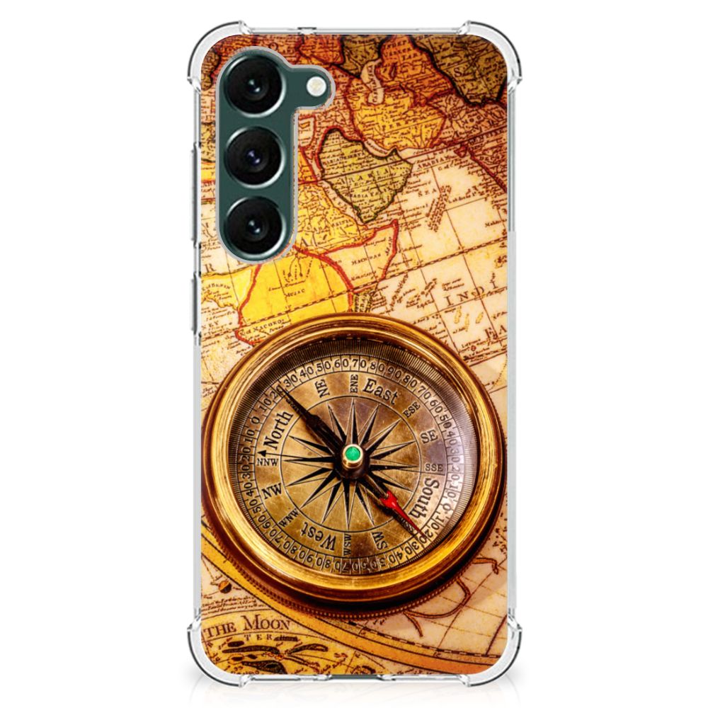 Samsung Galaxy S23 Plus Telefoonhoesje met valbescherming Kompas B2C Telecom