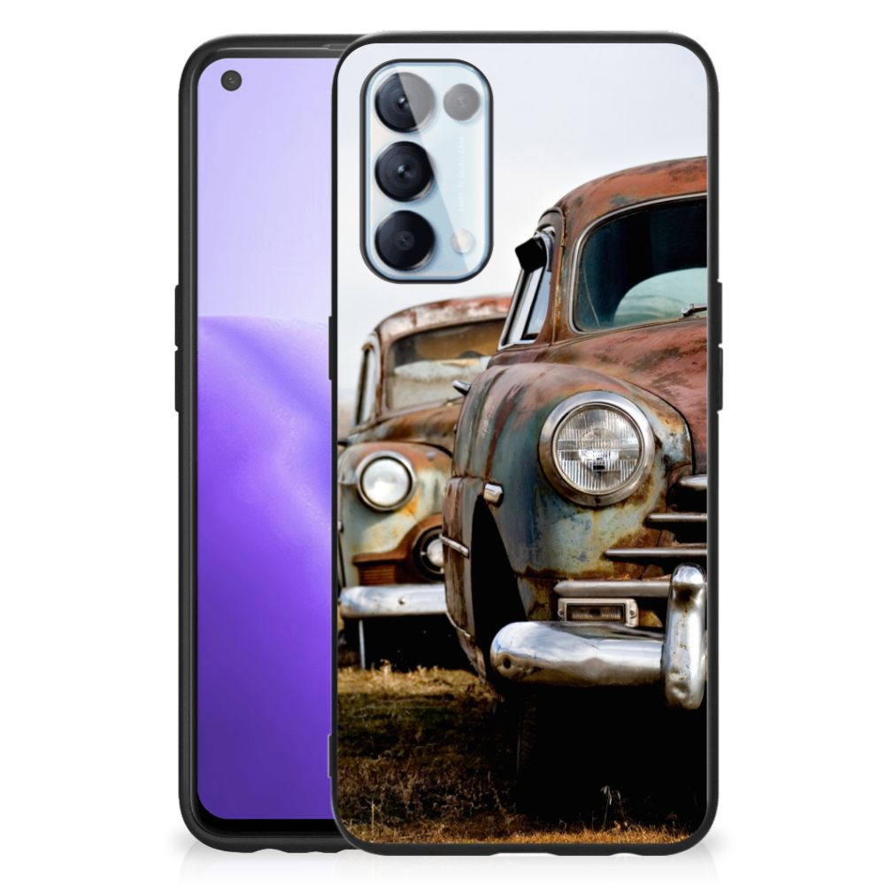 OPPO Reno5 5G | Find X3 Lite Silicone Back Case Vintage Auto