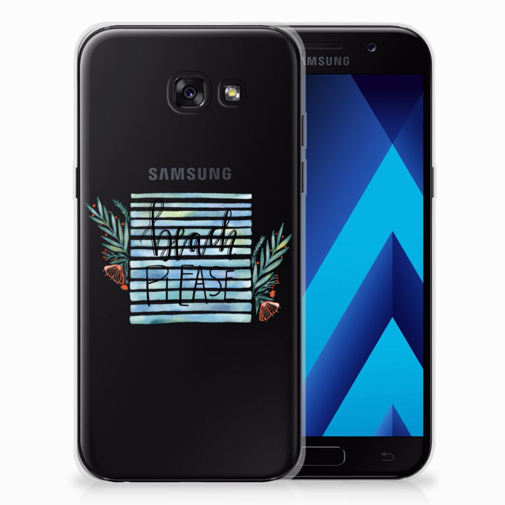 Samsung Galaxy A5 2017 Telefoonhoesje met Naam Boho Beach