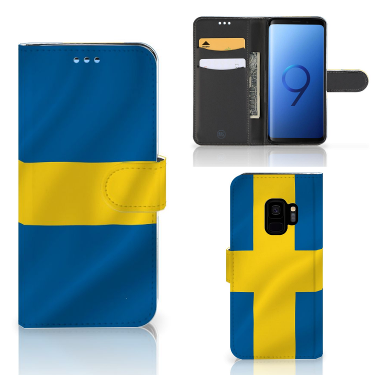 Samsung Galaxy S9 Bookstyle Case Zweden