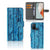 OnePlus Nord N100 Book Style Case Wood Blue