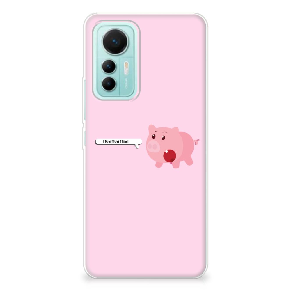 Xiaomi 12 Lite Telefoonhoesje met Naam Pig Mud B2C Telecom