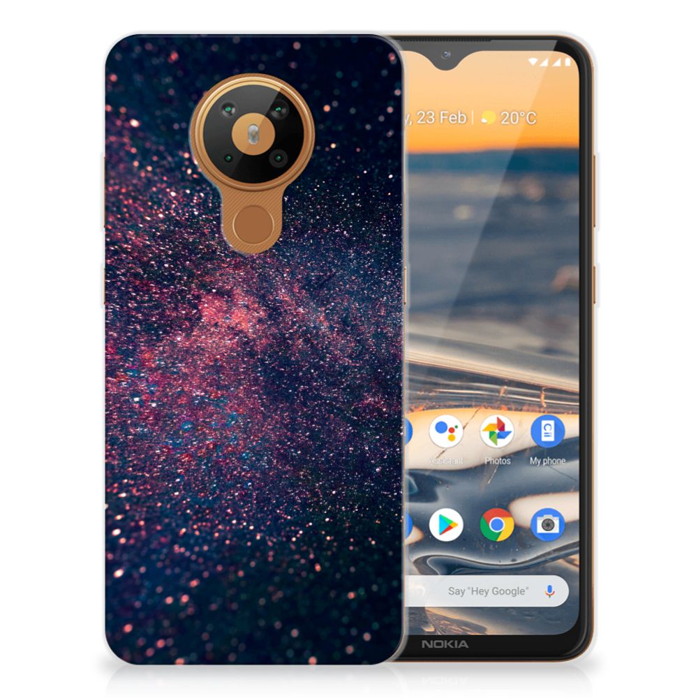 Nokia 5.3 TPU Hoesje Stars