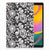 Samsung Galaxy Tab A 10.1 (2019) Siliconen Hoesje Black Flowers