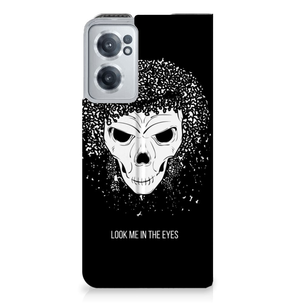 Mobiel BookCase OnePlus Nord CE 2 5G Skull Hair - B2C Telecom