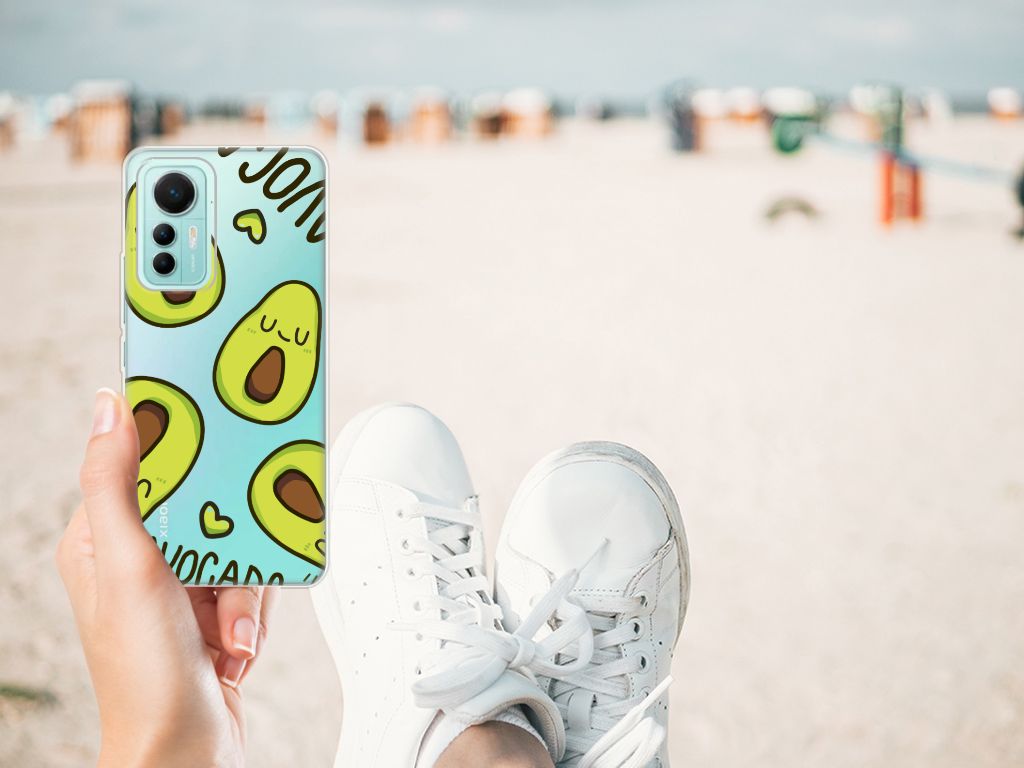 Xiaomi 12 Lite Telefoonhoesje met Naam Avocado Singing B2C Telecom