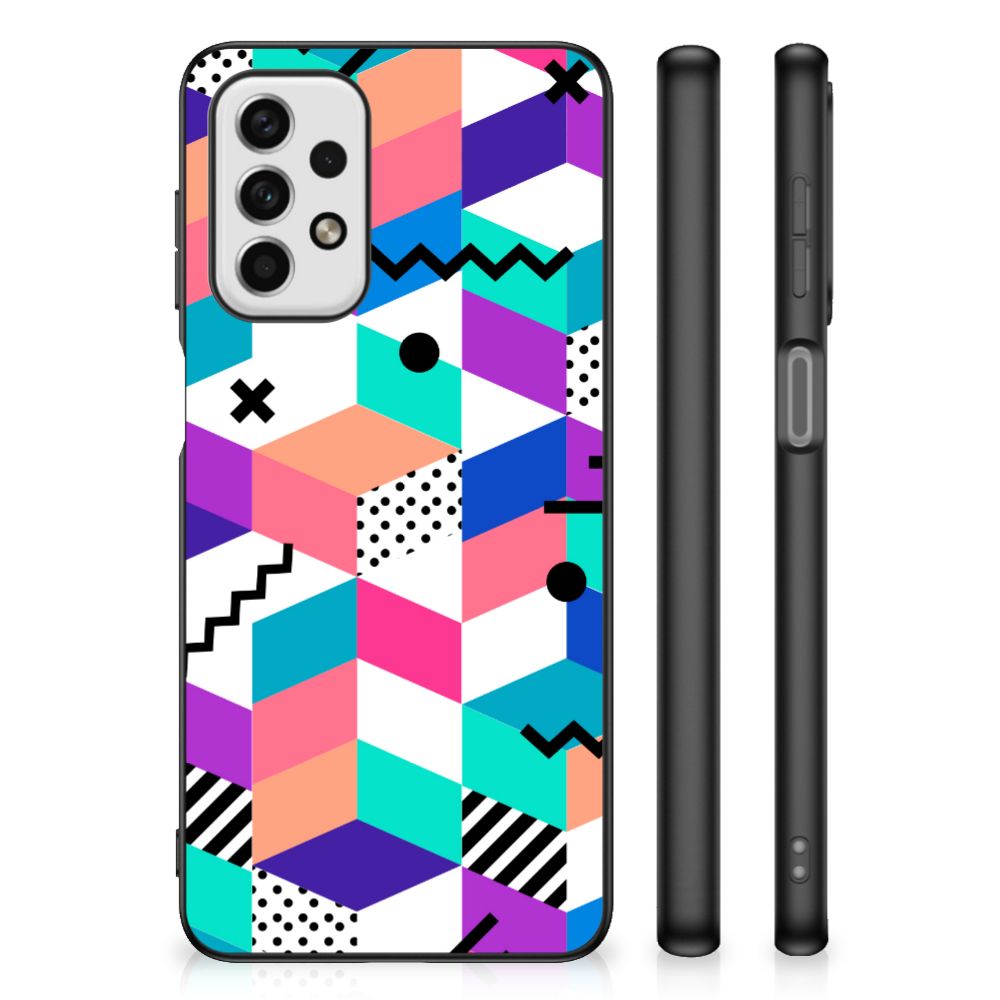 Samsung Galaxy A23 Backcover Blokken Kleurrijk B2C Telecom