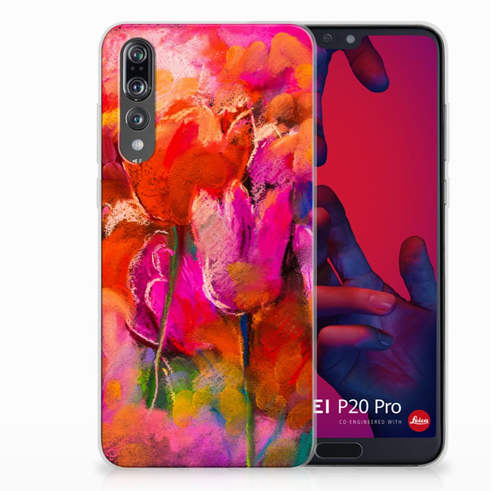 Hoesje maken Huawei P20 Pro Tulips