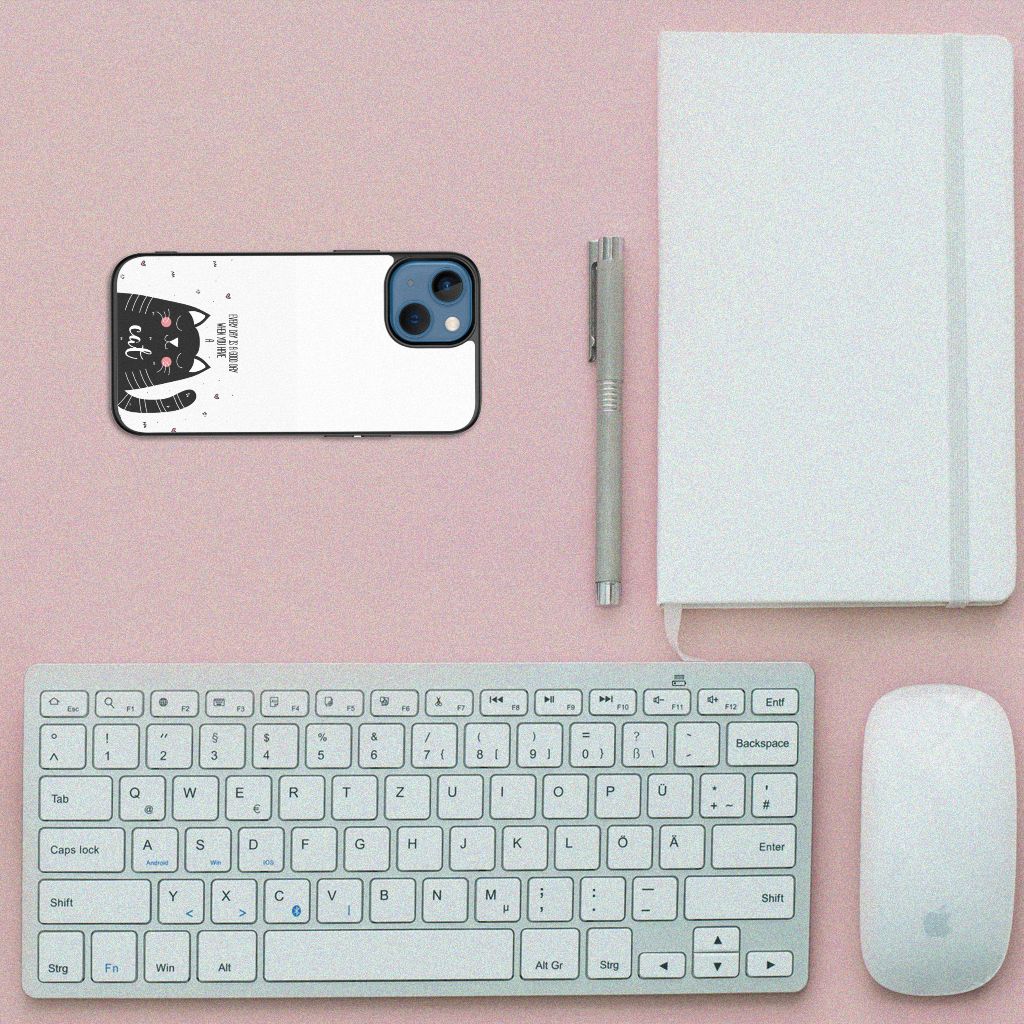 Apple iPhone 13 mini Hoesje Cat Good Day B2C Telecom