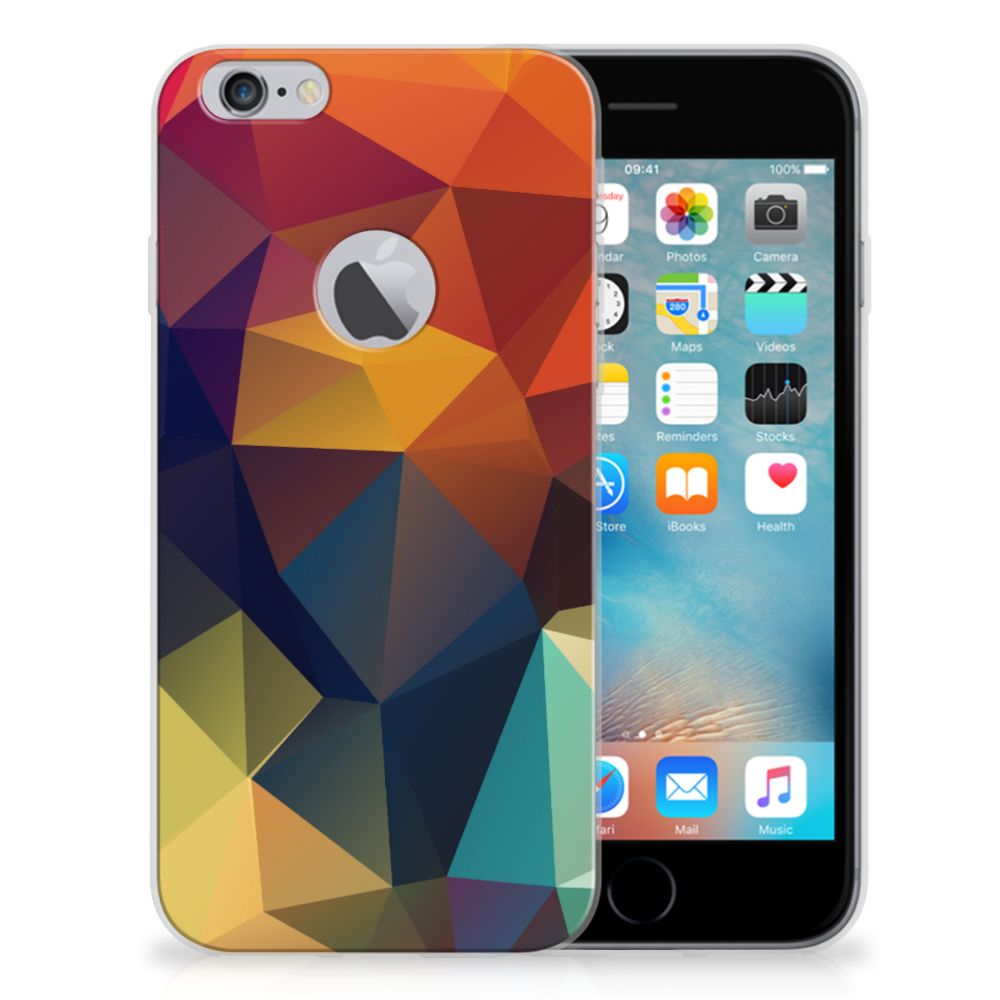 Apple iPhone 6 Plus | 6s Plus TPU Hoesje Polygon Color