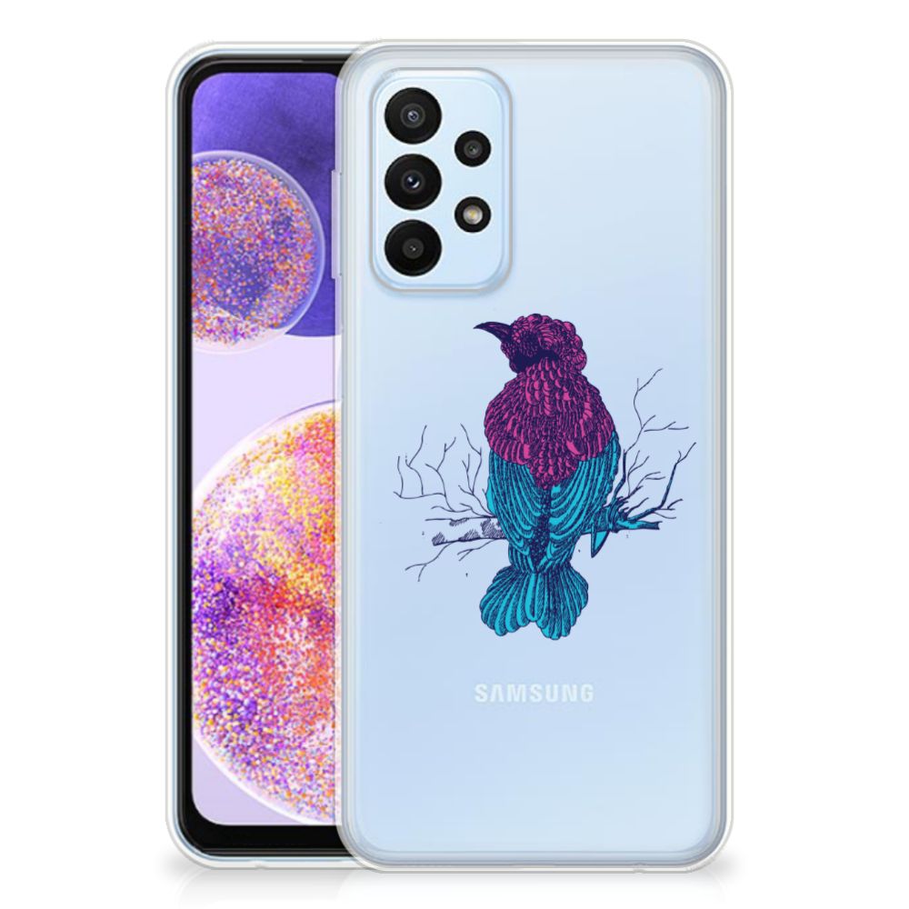 Samsung Galaxy A23 Telefoonhoesje met Naam Merel B2C Telecom