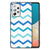 Samsung Galaxy A53 Back Case Zigzag Blauw